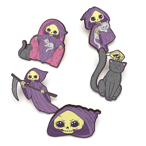 Lex Altern Pins Cartoon Grim Reaper 1