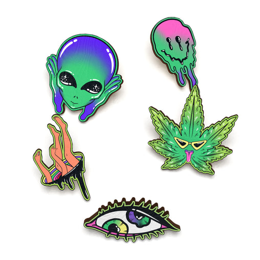 Lex Altern Pins Hippie Alien 2