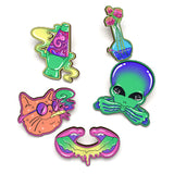 Lex Altern Pins Hippie Alien 4