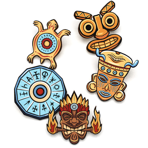 Lex Altern Pins Mayan Gods 2