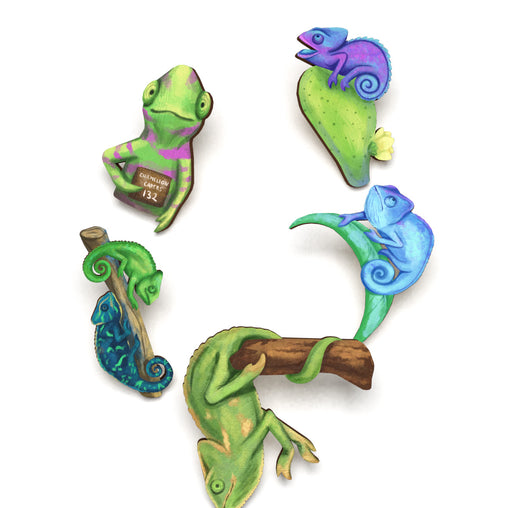 Lex Altern Pins Tropical Chameleon 1