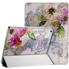 Lex Altern Apple iPad Case Floral Map