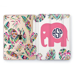 Lex Altern Tropical Elephant Case for your Apple tablet.