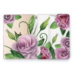 Lex Altern Pink Rose Case for your Apple tablet.