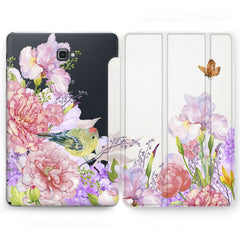 Lex Altern Flower Bird Case for your Samsung Galaxy tablet.