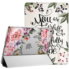 Lex Altern Apple iPad Case Peonies Book