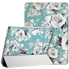 Lex Altern Apple iPad Case Cyan Flora