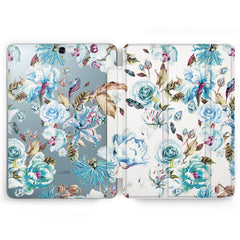 Lex Altern Samsung Galaxy Tab Blue Floral