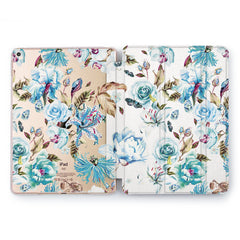 Lex Altern Blue Floral Case for your Apple tablet.