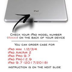 Lex Altern Apple iPad Case Wish Book