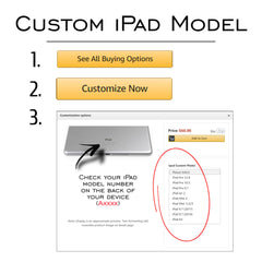Lex Altern Apple iPad Case Wish Book