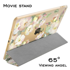 Lex Altern Apple iPad Case Peach Flowers