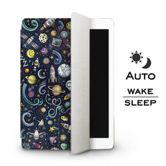 Lex Altern Apple iPad Case Space Alien