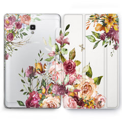 Lex Altern Samsung Galaxy Tab Rose Gold Peonies