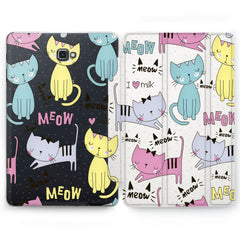 Lex Altern I love Milk Case for your Samsung Galaxy tablet.