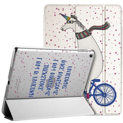 Lex Altern Apple iPad Case Unicorn Bicycle