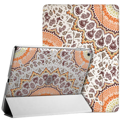 Lex Altern Apple iPad Case Orange Mandala