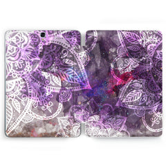 Lex Altern Samsung Galaxy Tab Purple Pattern