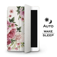 Lex Altern Apple iPad Case Peonies Bouquet