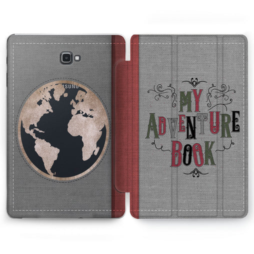 Lex Altern My Adventure Book Case for your Samsung Galaxy tablet.