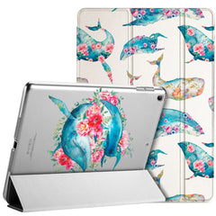 Lex Altern Apple iPad Case Floral Whales