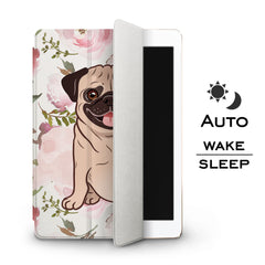 Lex Altern Apple iPad Case King Pug