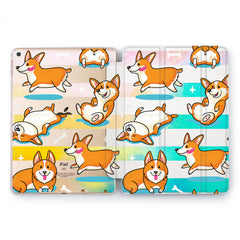 Lex Altern Corgi Pattern Case for your Apple tablet.