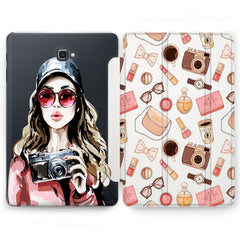 Lex Altern Selfie Girl Case for your Samsung Galaxy tablet.