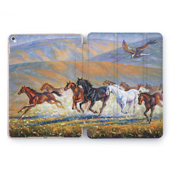 Lex Altern Horse Run Case for your Apple tablet.