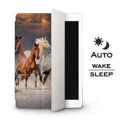 Lex Altern Apple iPad Case Running Horses