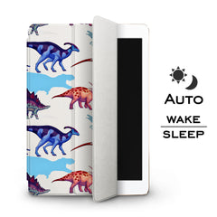 Lex Altern Apple iPad Case Colorful Dinosaurs