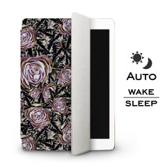 Lex Altern Apple iPad Case Black Rose