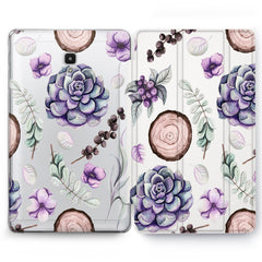 Lex Altern Samsung Galaxy Tab Purple Succulent