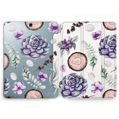 Lex Altern Samsung Galaxy Tab Purple Succulent