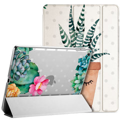 Lex Altern Apple iPad Case Cactus In A Pot