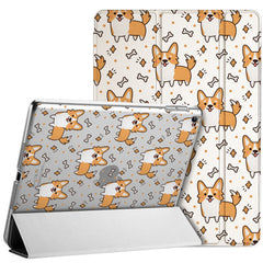 Lex Altern Apple iPad Case Corgi Bones