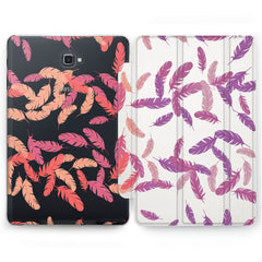 Lex Altern Purple Feather Case for your Samsung Galaxy tablet.