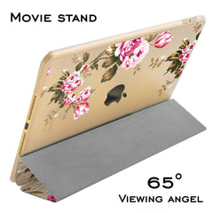 Lex Altern Apple iPad Case Wooden Peonies