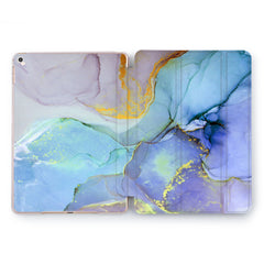 Lex Altern Blue Stones Case for your Apple tablet.