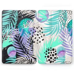 Lex Altern Tropical Cyan Case for your Samsung Galaxy tablet.