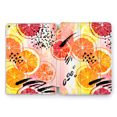 Lex Altern Citrus Pattern Case for your Apple tablet.