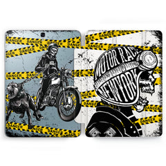 Lex Altern Samsung Galaxy Tab Skeleton Biker