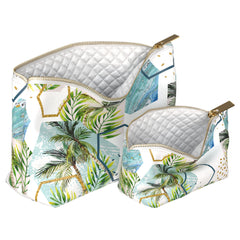 Lex Altern Makeup Bag Palm Pattern