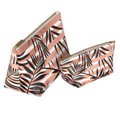 Lex Altern Makeup Bag Striped Palm