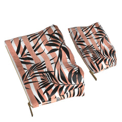 Lex Altern Makeup Bag Striped Palm