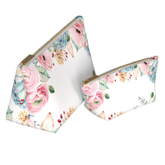 Lex Altern Makeup Bag Floral Succulents