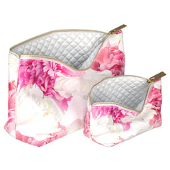 Lex Altern Makeup Bag White Peonies