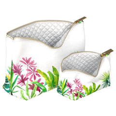 Lex Altern Makeup Bag Tropical Pattern