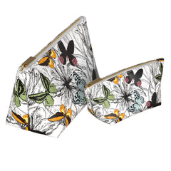 Lex Altern Makeup Bag Butterfly Pattern