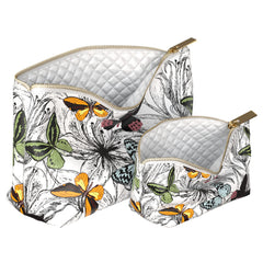 Lex Altern Makeup Bag Butterfly Pattern